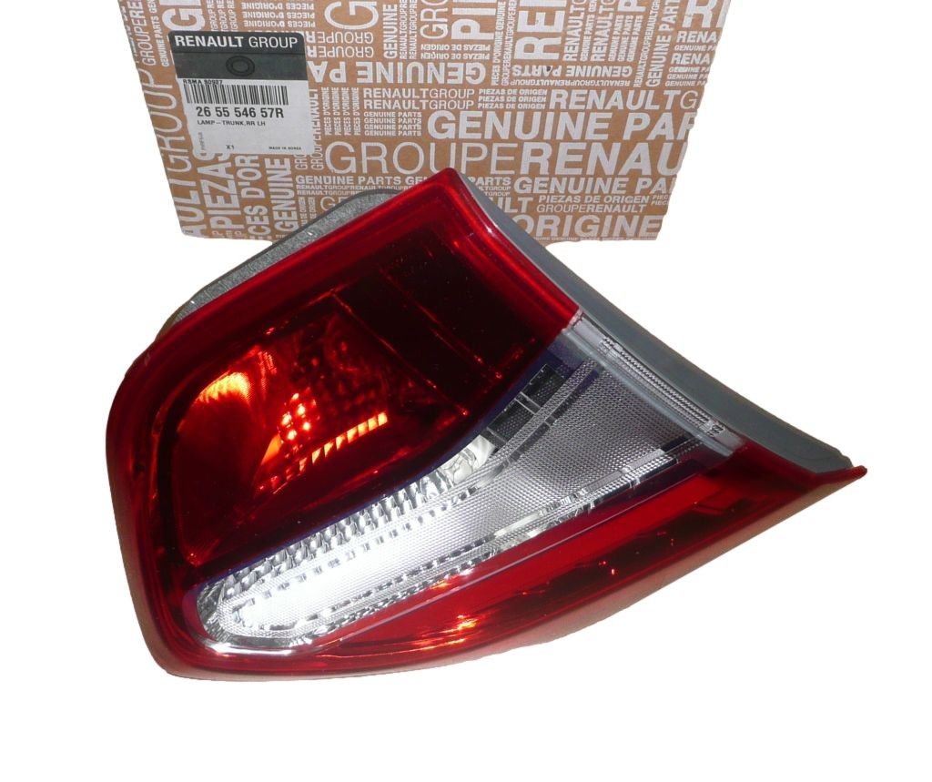 Lampa Vänster Bak Ny Original 265554657R Renault Fluence main product photo