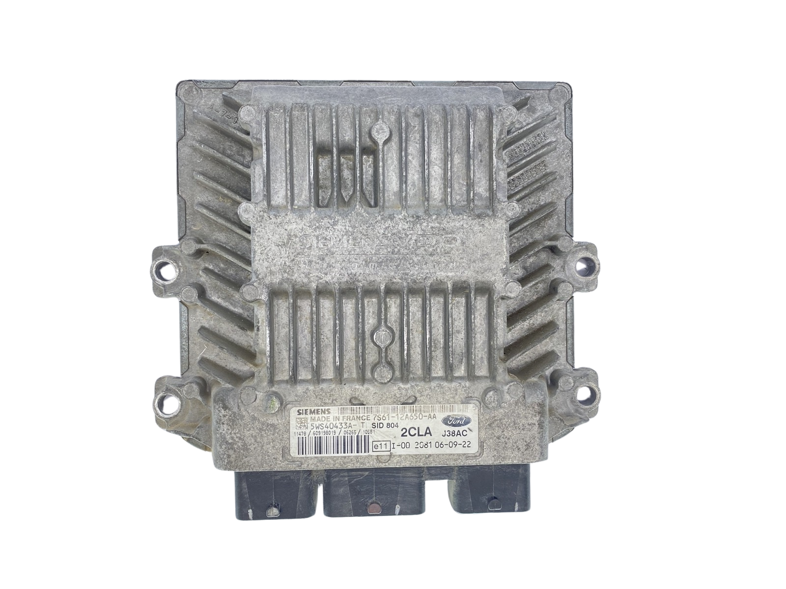 Styrenhet 7S61-12A650-AA 5WS40433A-T SID 804 2CLA Ford Siemens 63344 main product photo