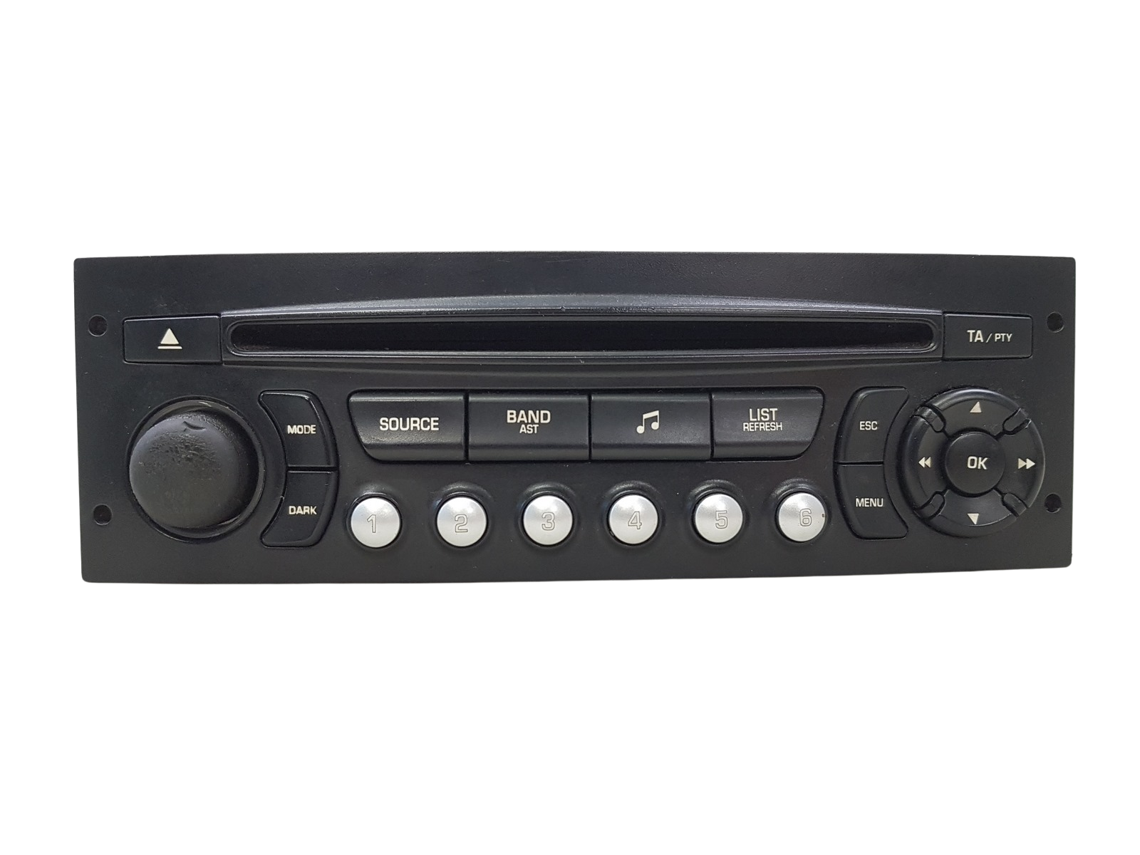 CD-radio Citroen Peugeot 96766518XT PSARCD441-72 4 main product photo