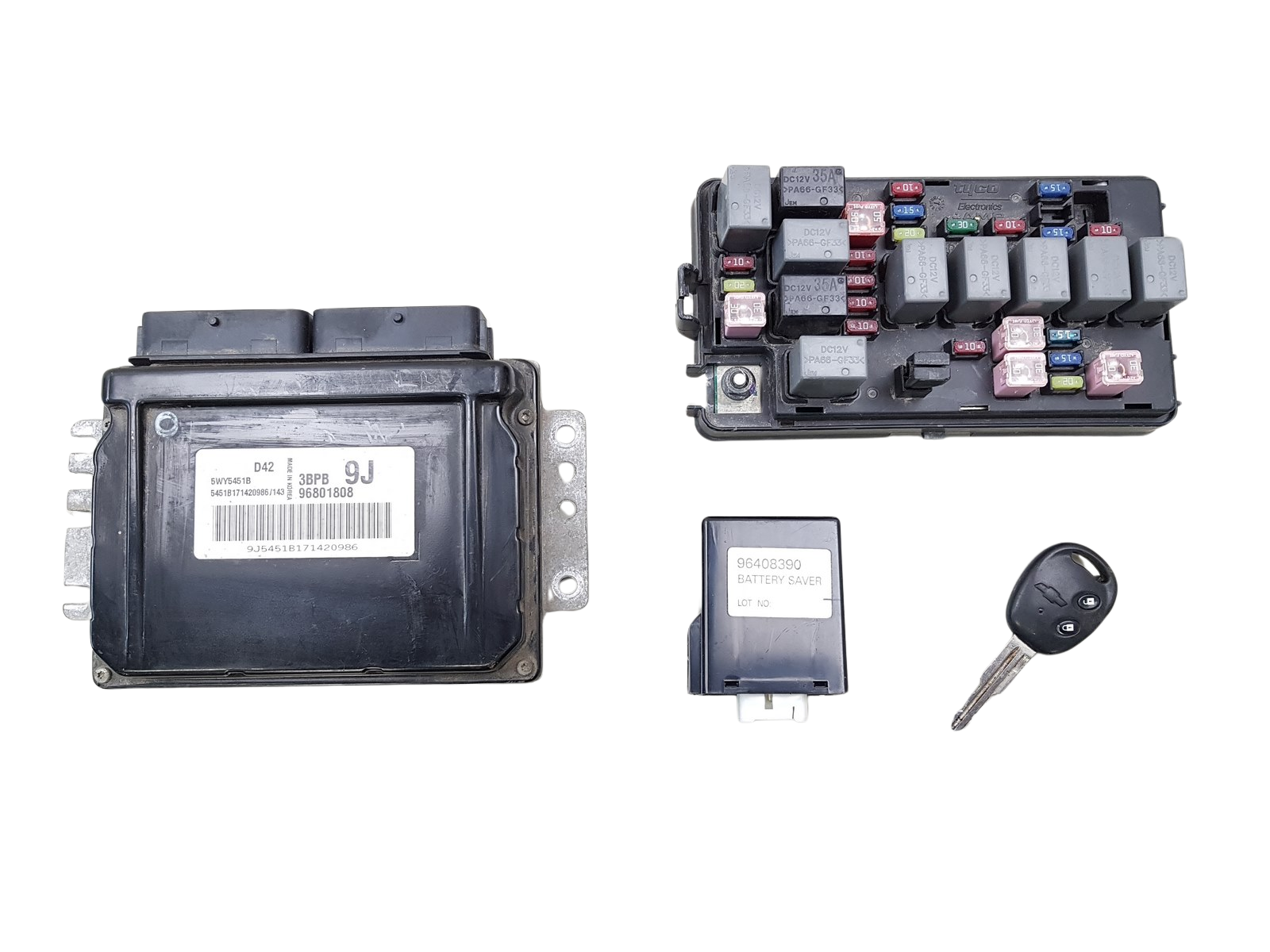 Startpaket Chevrolet Matiz 96801808 96857534 96408390 1.0 main product photo