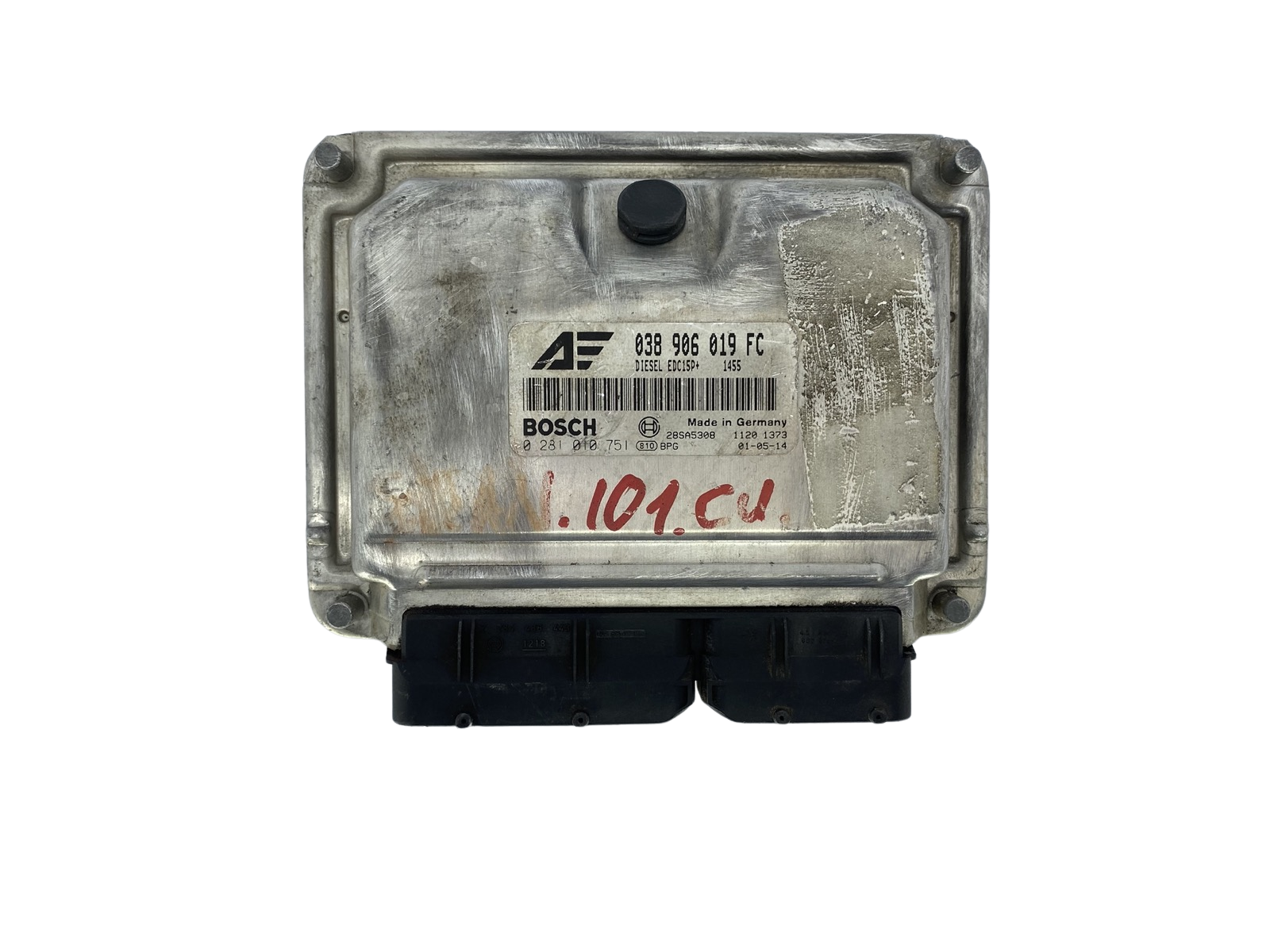 Styrenhet 038906019FC 0281010751 VW Seat Bosch 53877 main product photo