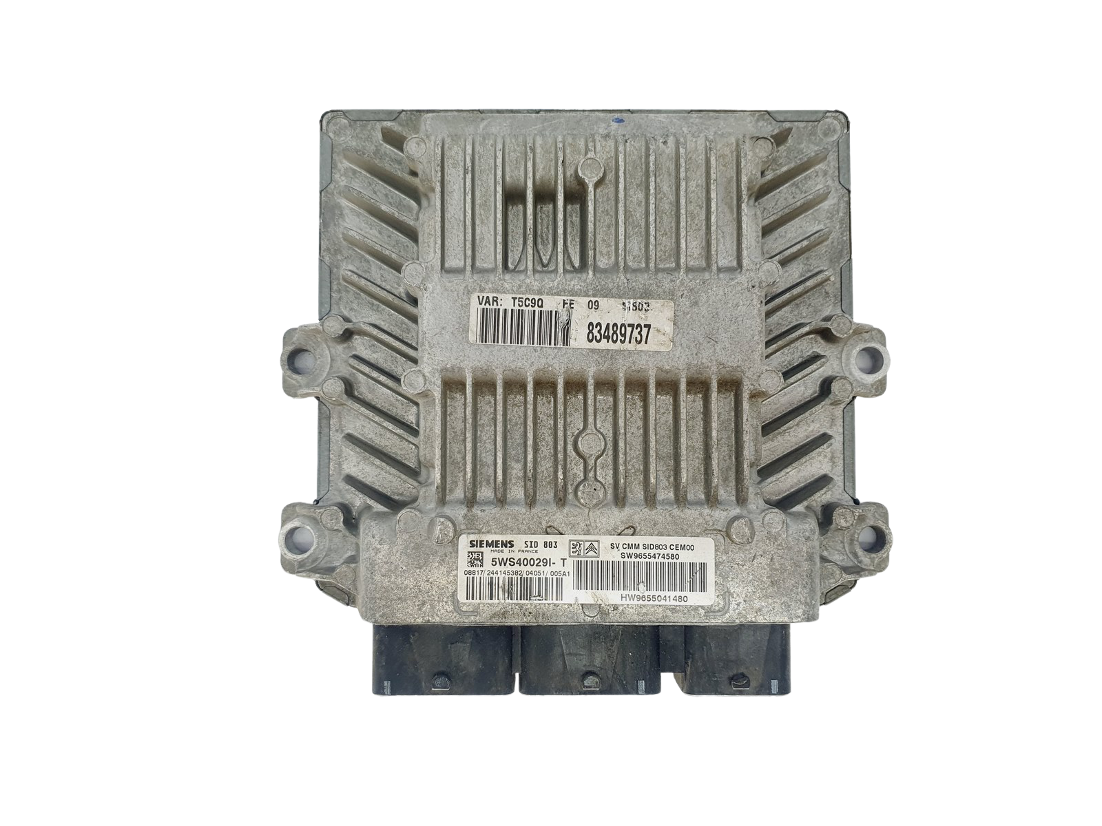 Styrenhet 5WS40029I-T 9655474580 9655041480 PSA Siemens 37647 main product photo