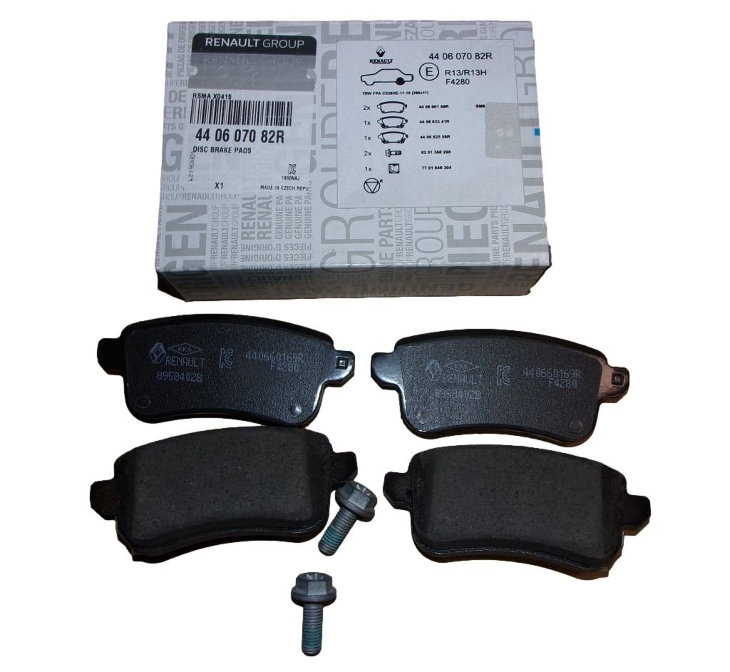 Bromsbelägg Bak Original 440607082R Renault main product photo