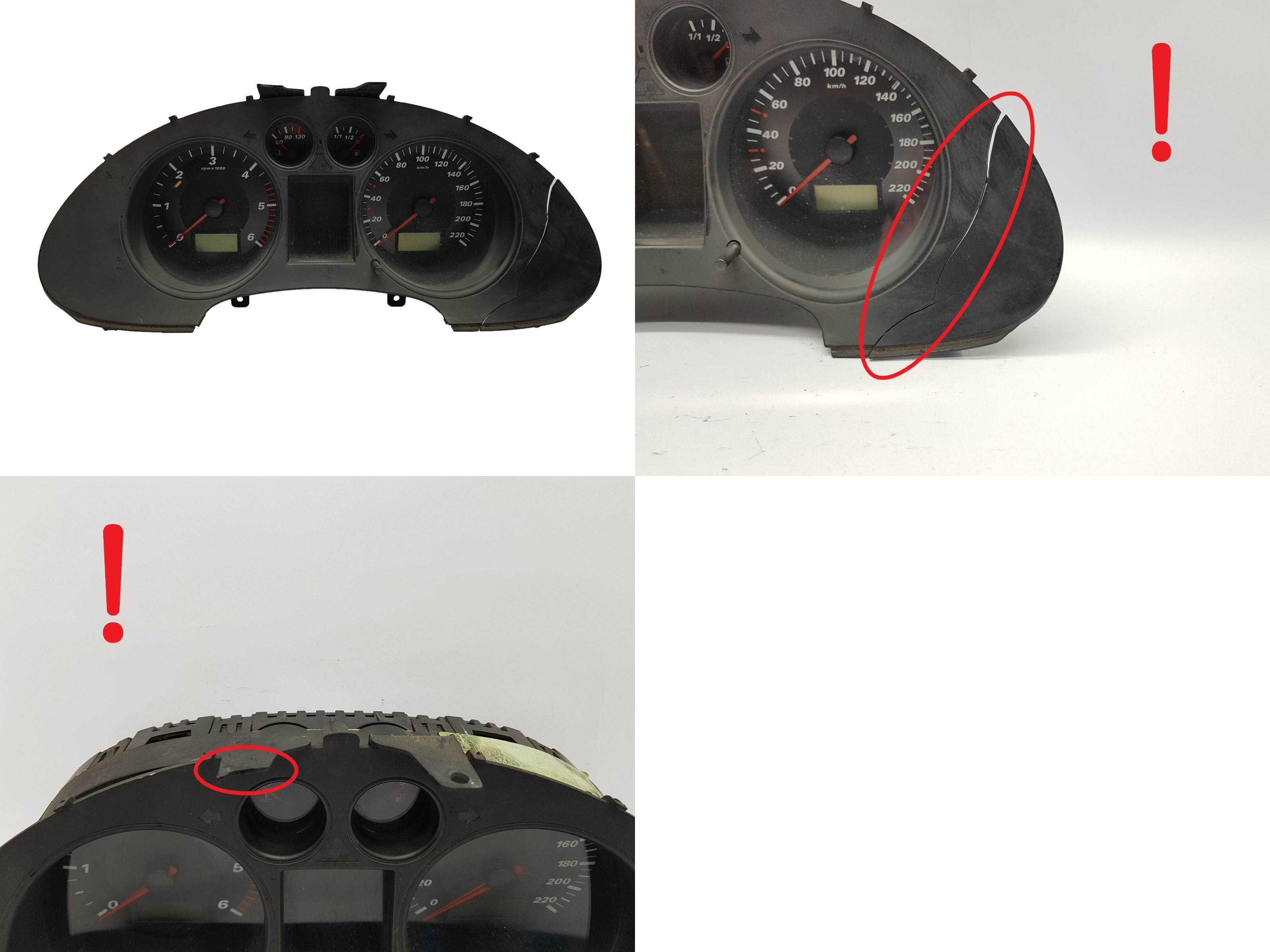 Varvräknare Seat Ibiza 6L0920820J 2439 main product photo