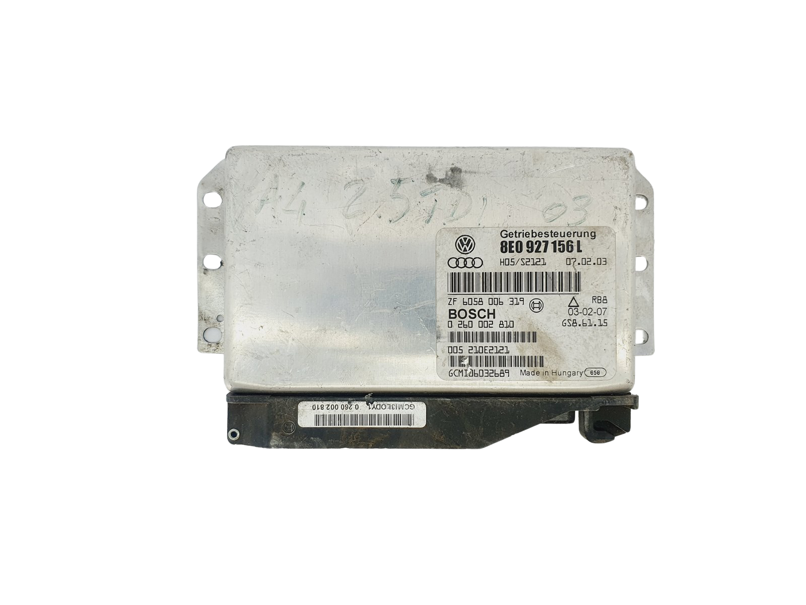 Styrenhet 8E0927156L 0260002810 Audi Bosch 41790 main product photo