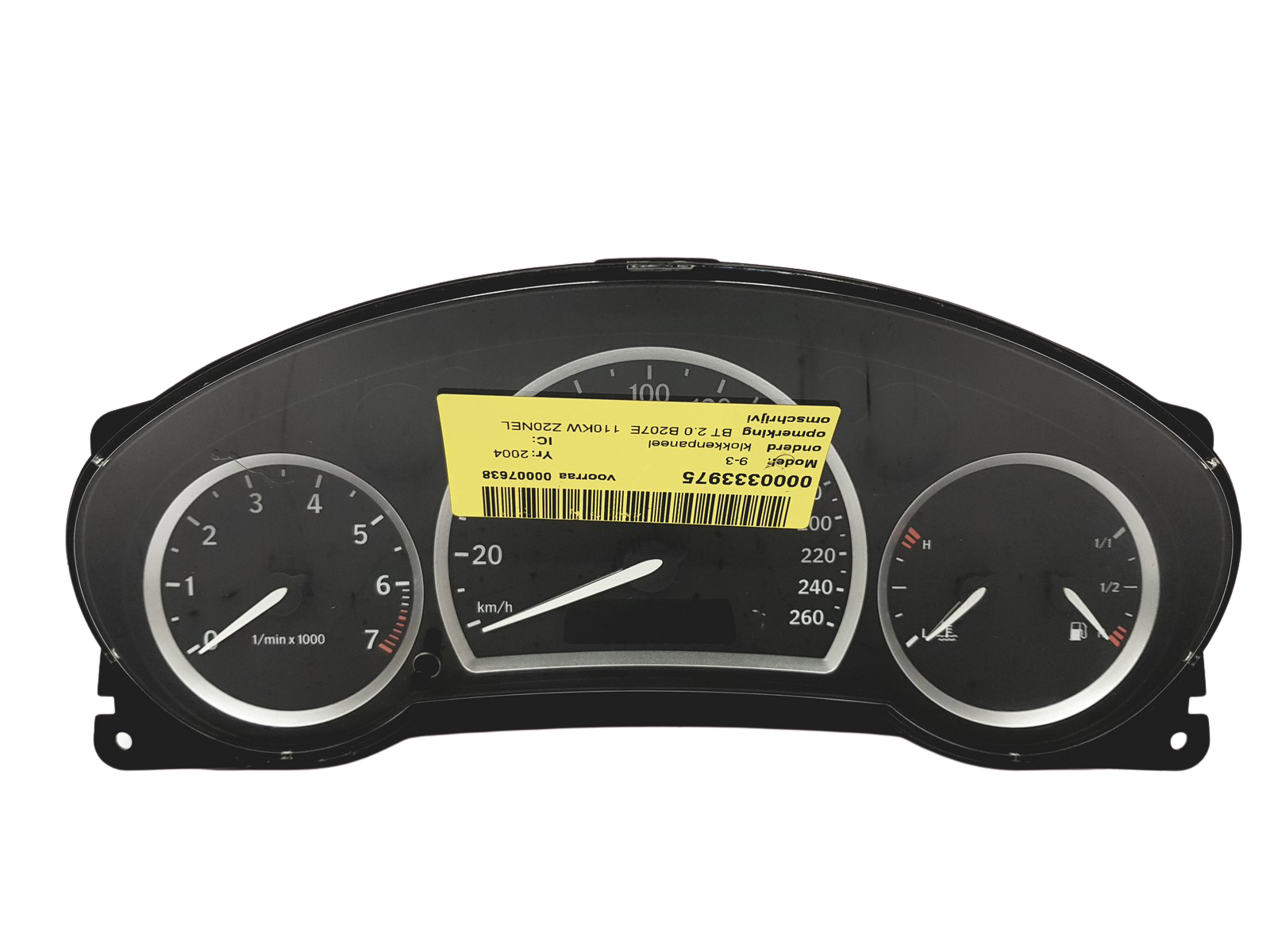 Varvräknare Saab 9-3 P12802923 0263625211 Bosch main product photo