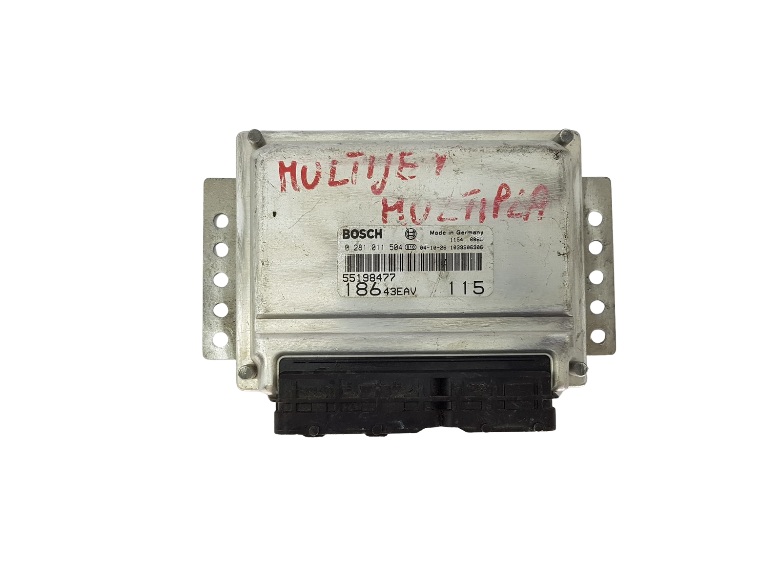 Styrenhet 55198477 0281011504 18643EAV Fiat Bosch main product photo