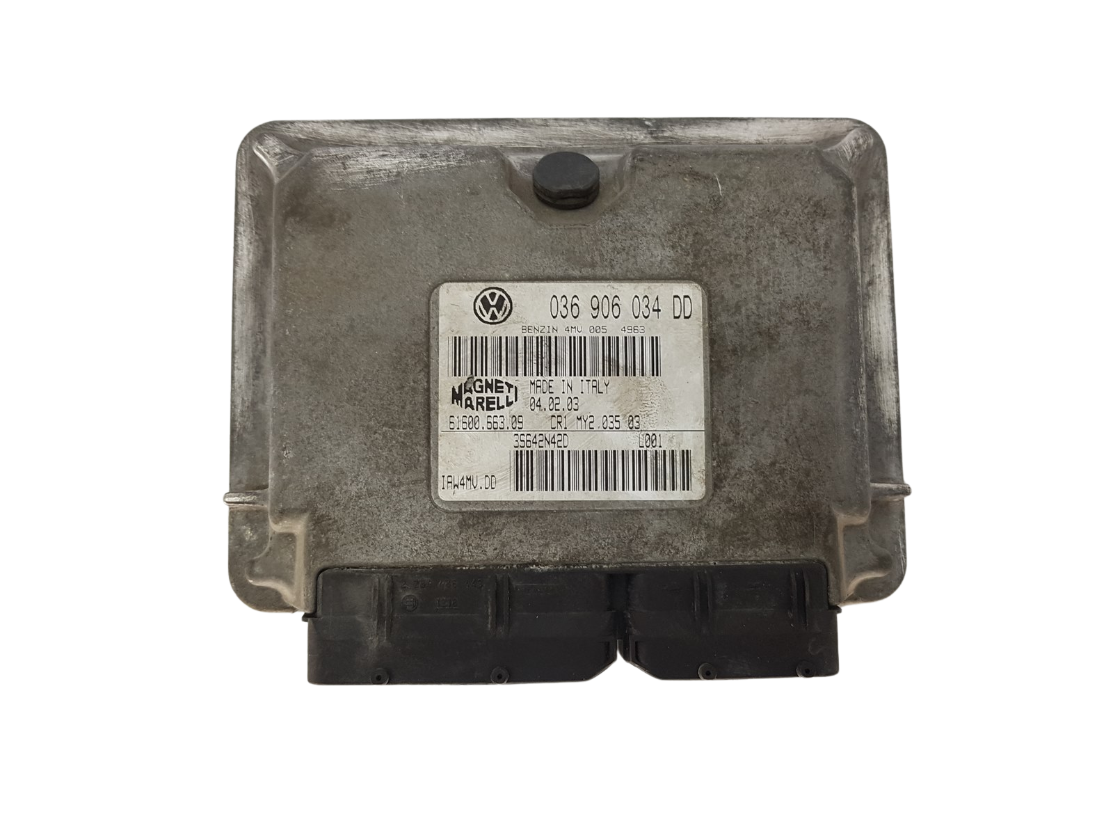 Styrenhet 036906034DD IAW4MV.DD 61600.663.02 VW Magneti Marelli 3216 main product photo
