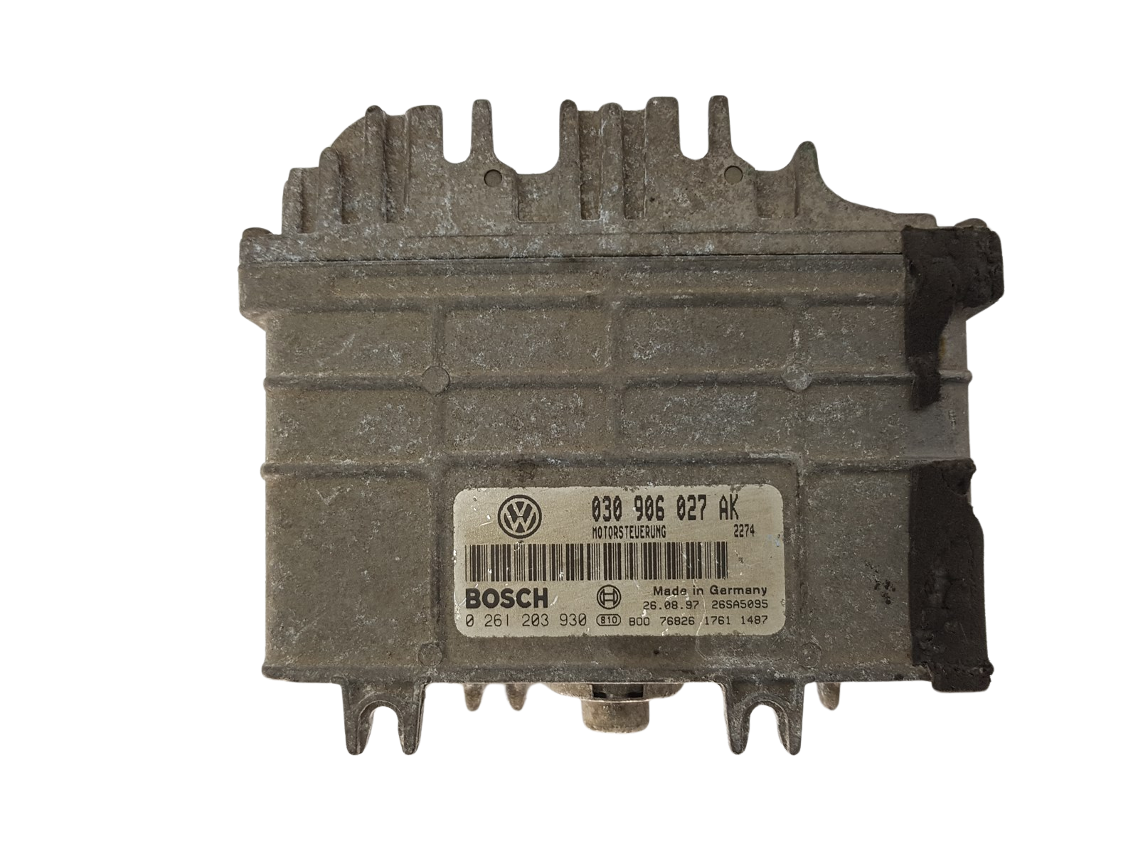 Styrenhet 030906027AK 0261203930 VW Seat Bosch 2851 main product photo