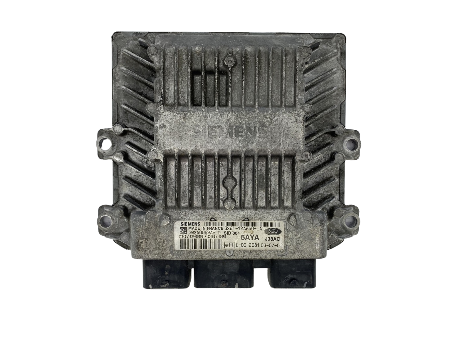 Styrenhet 3S61-12A650-LA 5WS40069A-T 5AYA SID 804 Ford Siemens 52992 main product photo