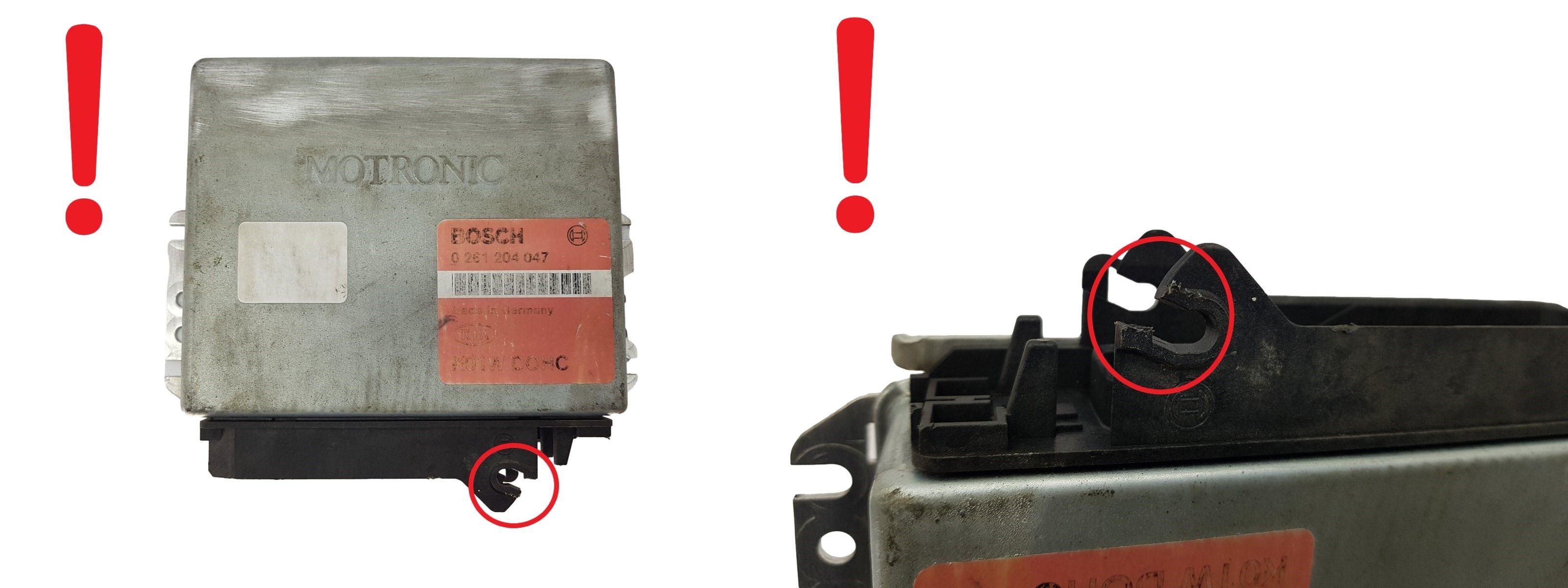 Motorstyrenhet ECU 0261204047 K01W DOHC Kia Bosch 3085 main product photo