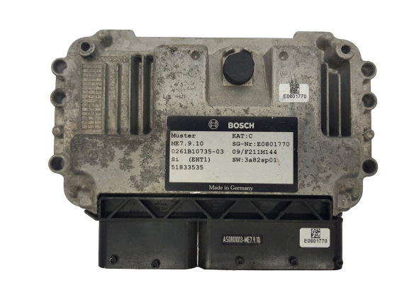 Styrenhet Fiat 51833535 0261B10735 Bosch main product photo