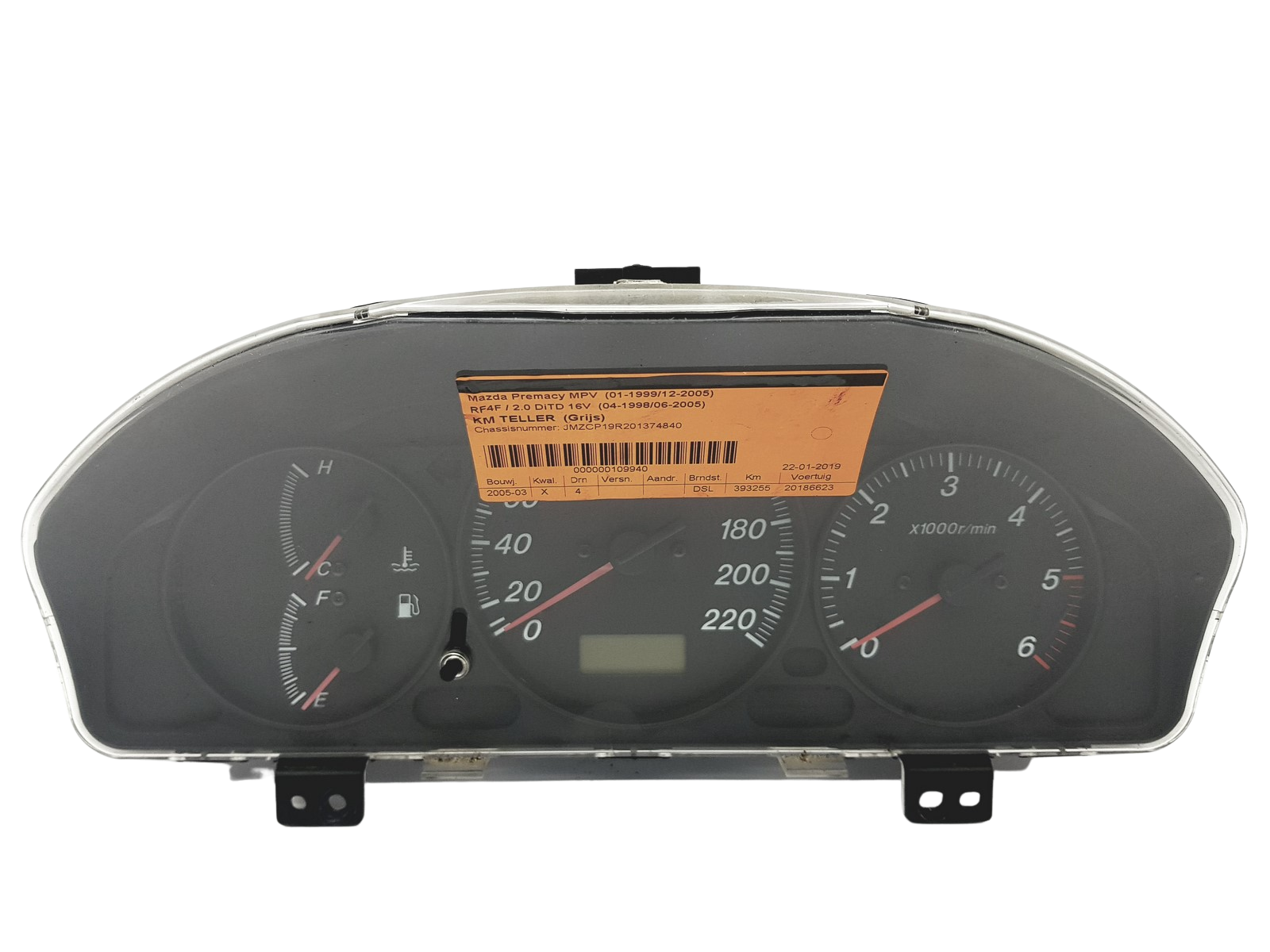 Varvräknare Mazda Premacy WHCB16D WH CB16 D main product photo