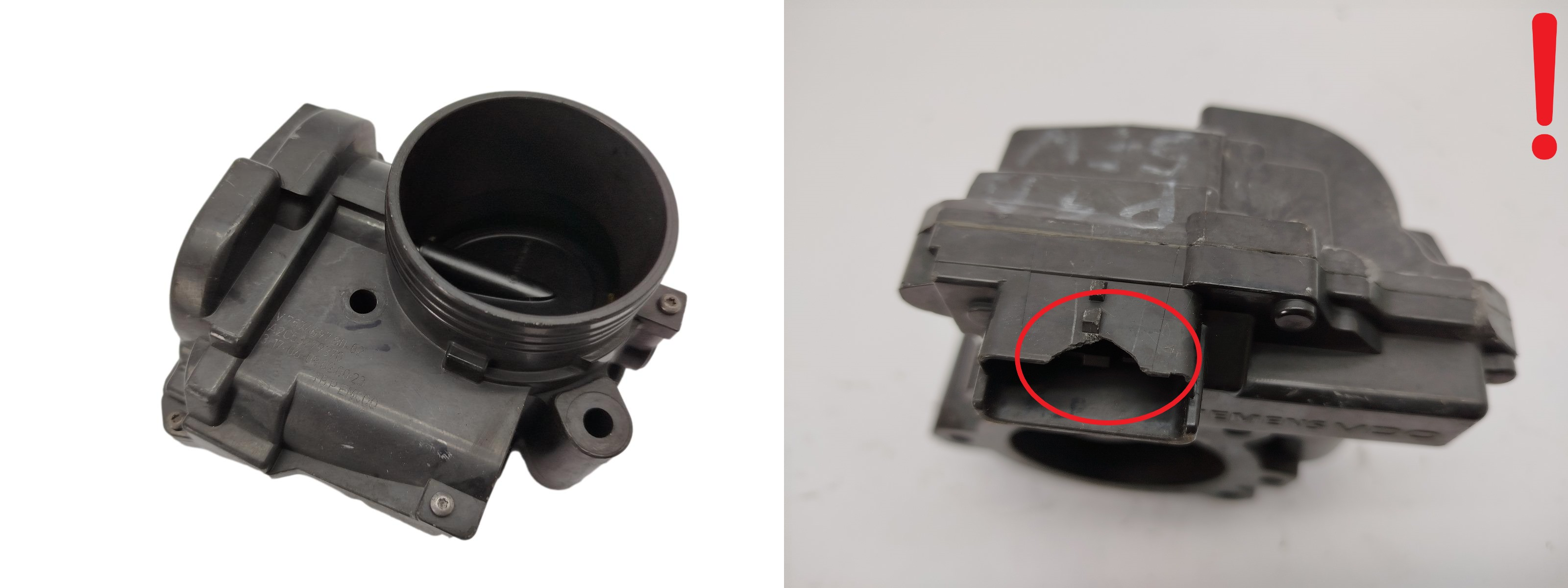 Spjällhusventil PSA Mini V757669780 A2C53279370 3 main product photo