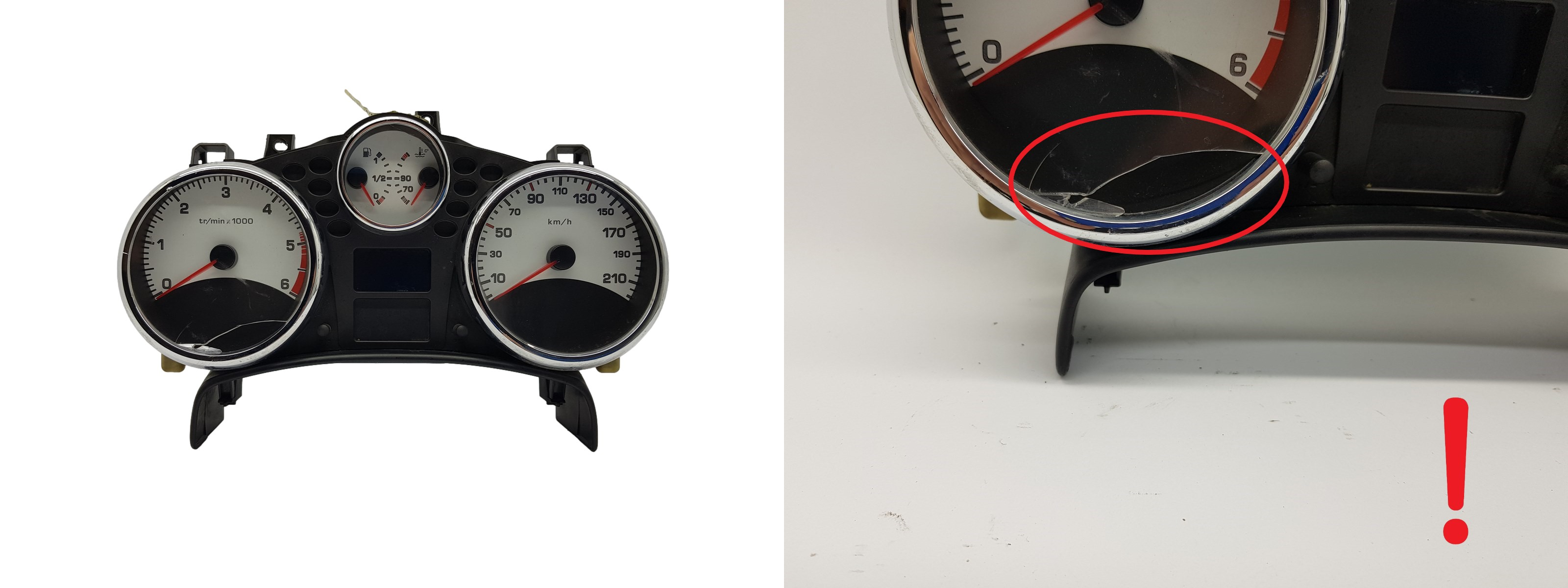Hastighetsmätare Peugeot 207 9666749180 A2C53370972 1785 main product photo
