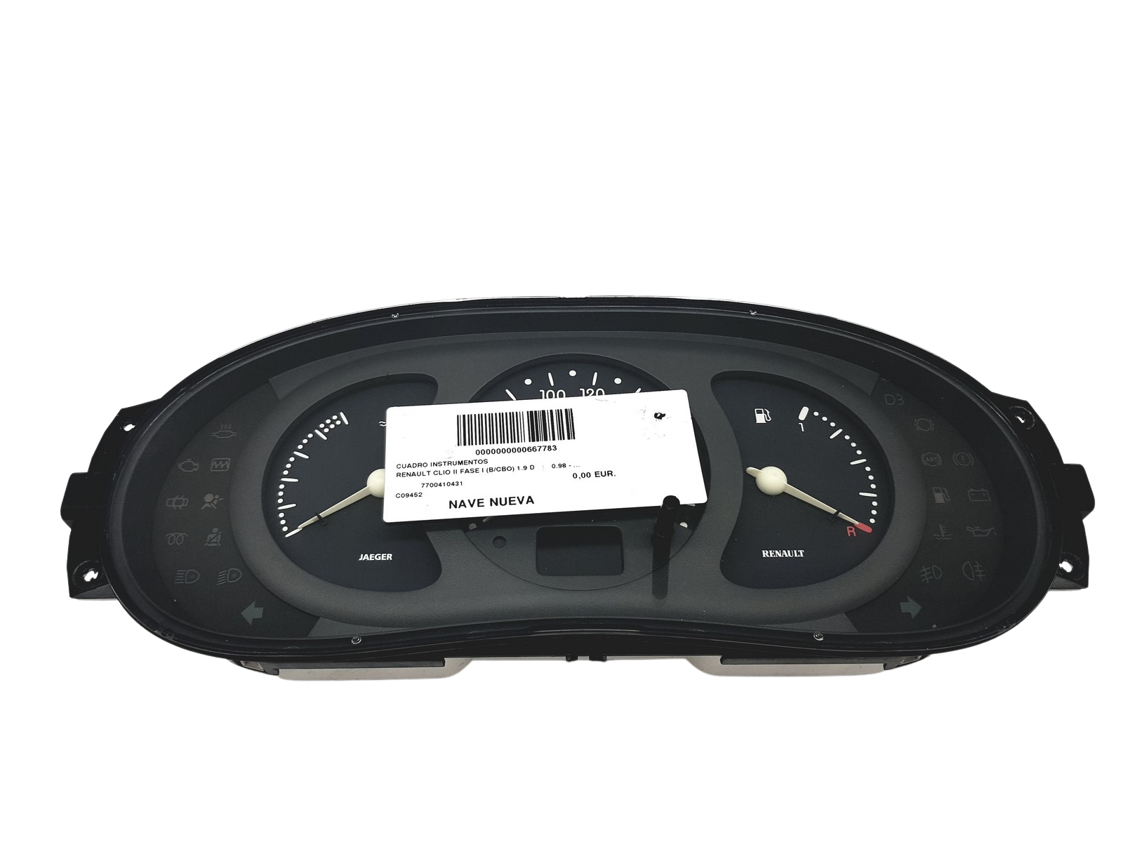 Hastighetsmätare Renault Clio 2 7700410431 07040659902 main product photo