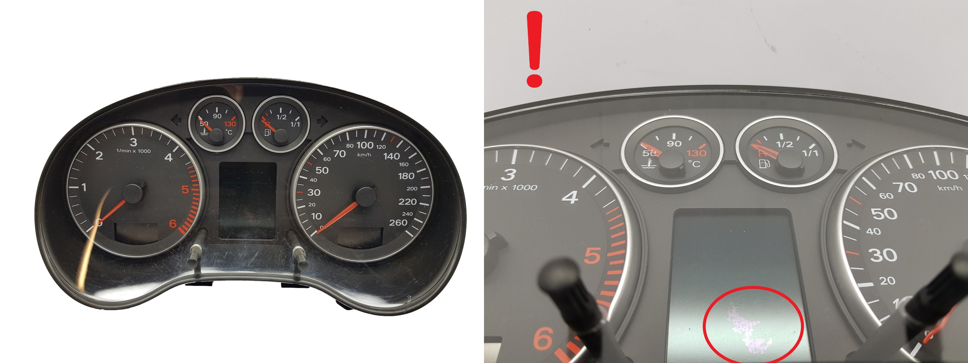 Hastighetsmätare Audi A3 8P 8P0920931 main product photo