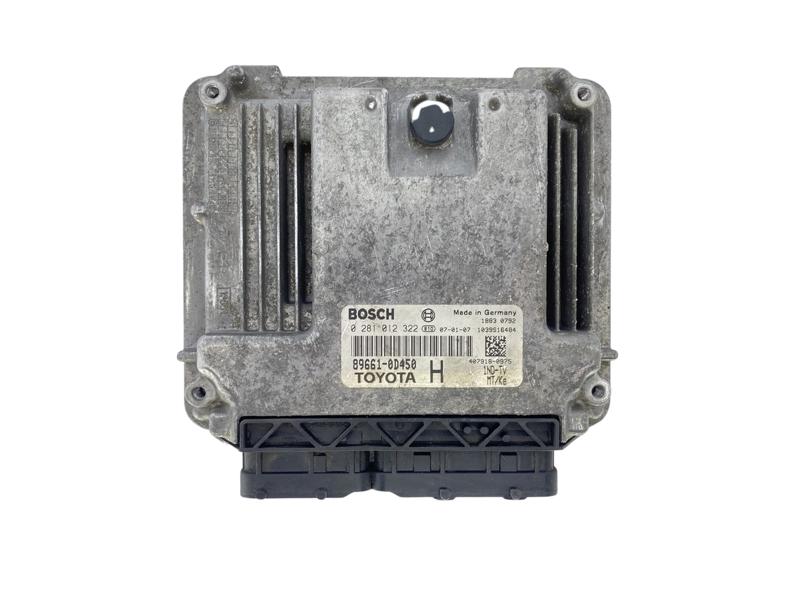 Styrenhet 89661-0D450 0281012322 Toyota Bosch 53957 main product photo