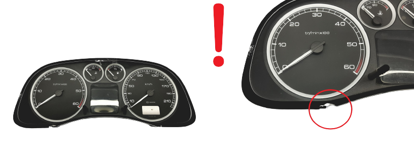 Hastighetsmätare Peugeot 307 9651299680 E 01 51604 main product photo