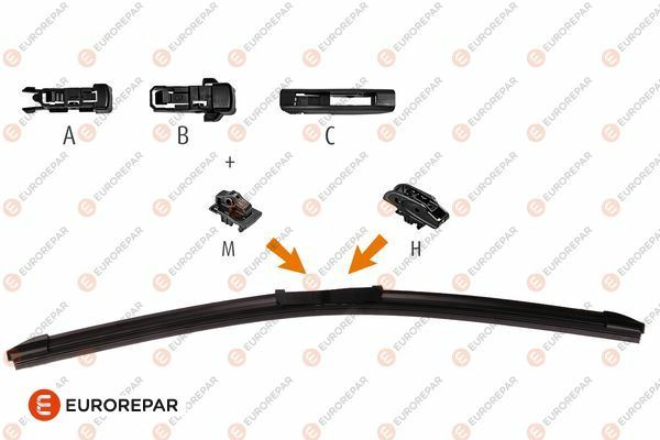 Torkarblad Vänster Original Citroen C4 307 1635455380 main product photo