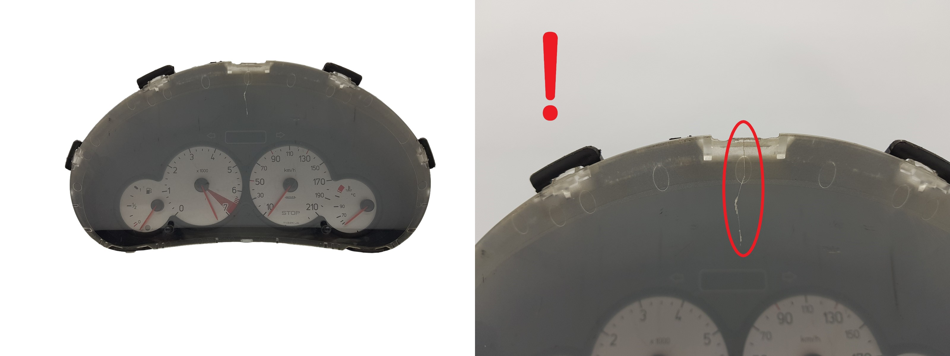 Varvräknare Peugeot 206 9655976380 1615 main product photo
