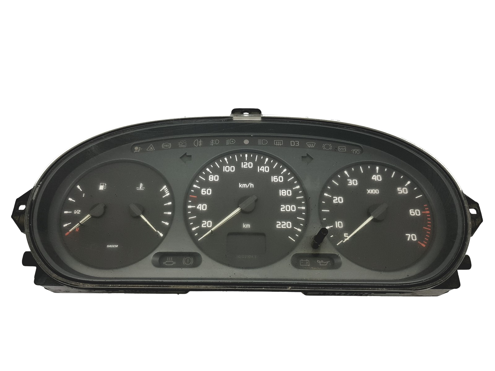 Hastighetsmätare Renault Megane 1 Scenic 1 21578161-2 40784 main product photo