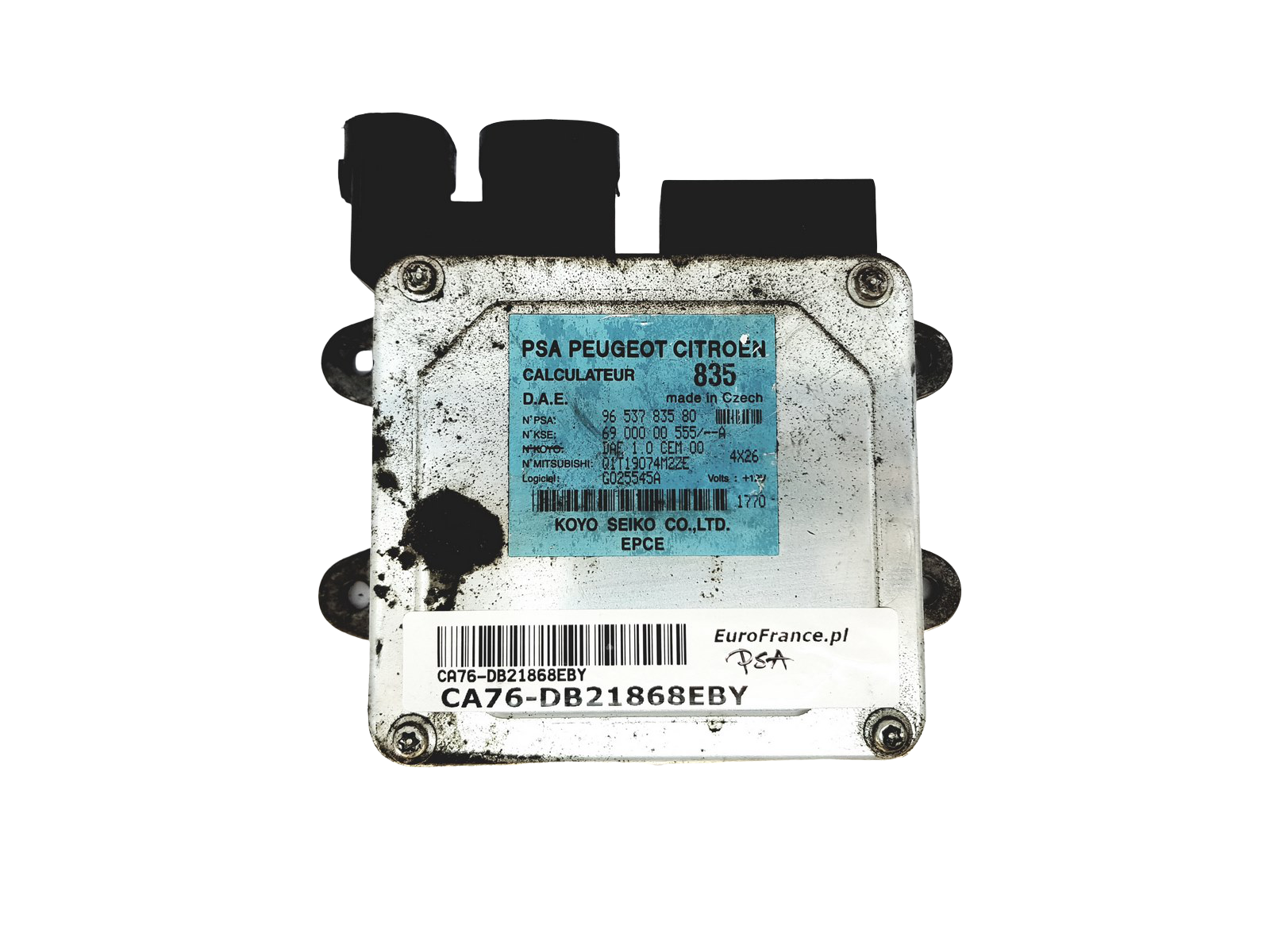 Styrenhet 9653783580 6900000555 Q1T19074M2ZE KOYO PSA 21868 main product photo