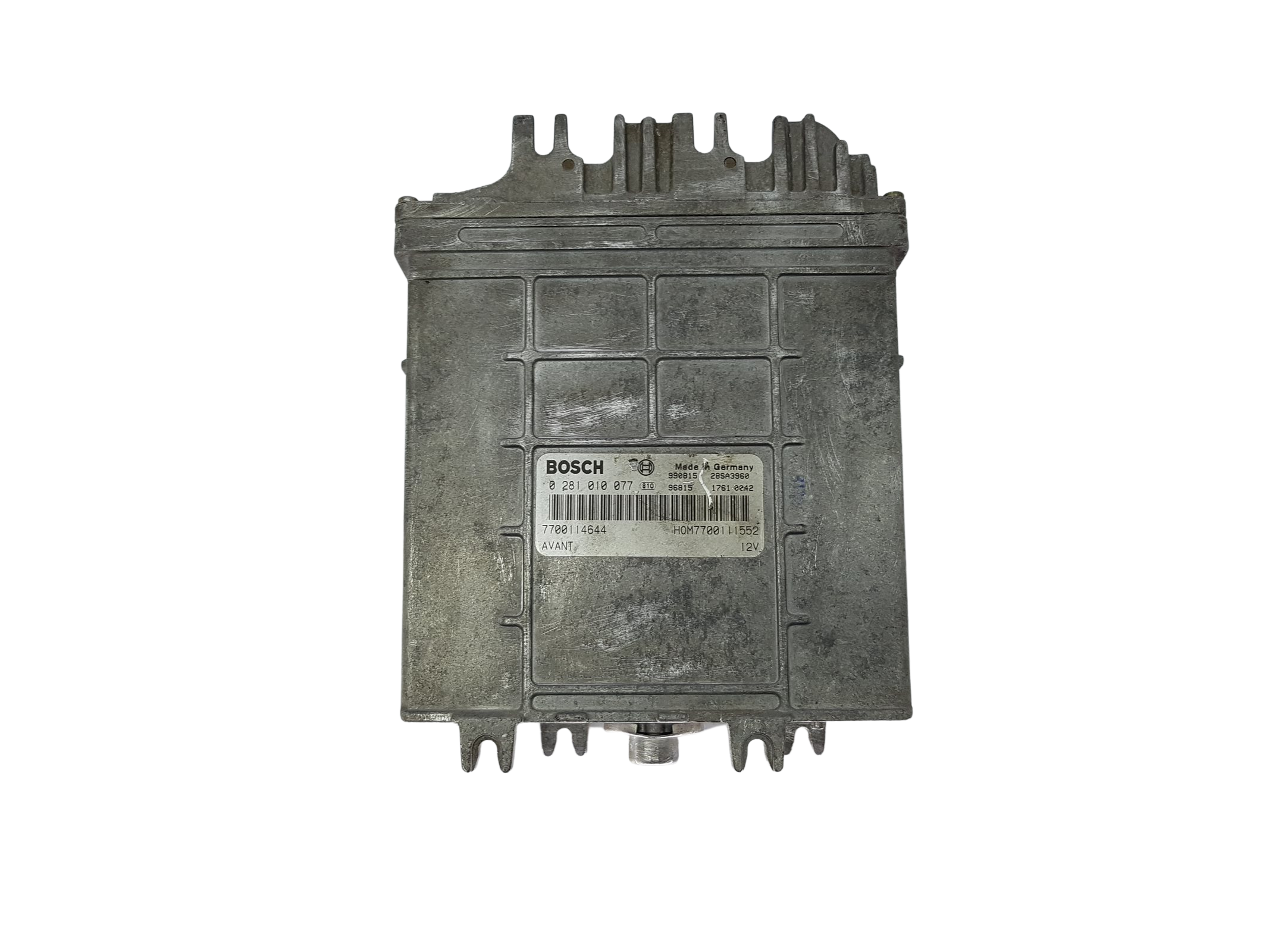 Styrenhet 0281010077 7700114644 7700111552 Renault Bosch 17381 main product photo