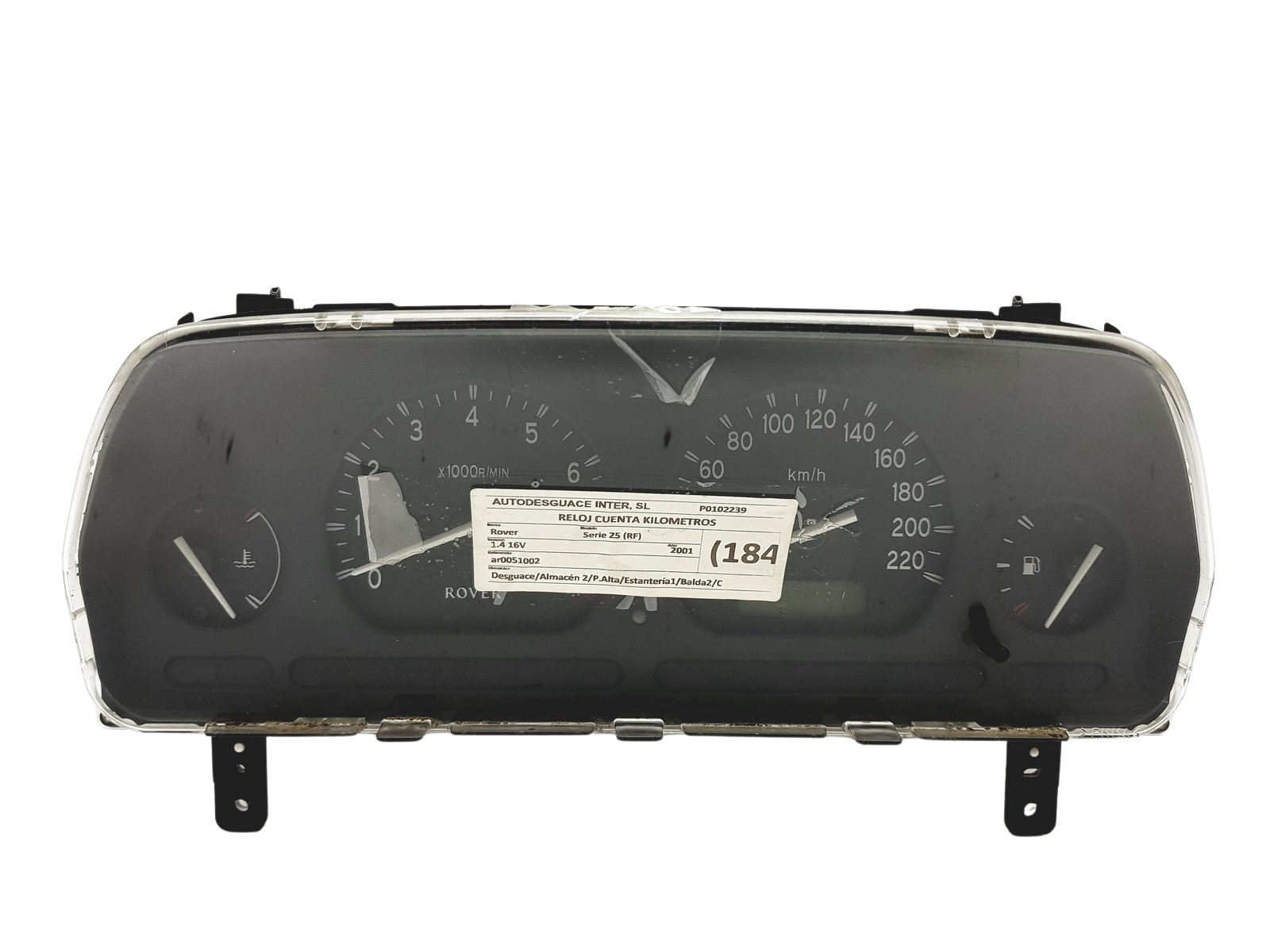 Hastighetsmätare Rover 25 AR-0051-001 AR0051001 57785 main product photo