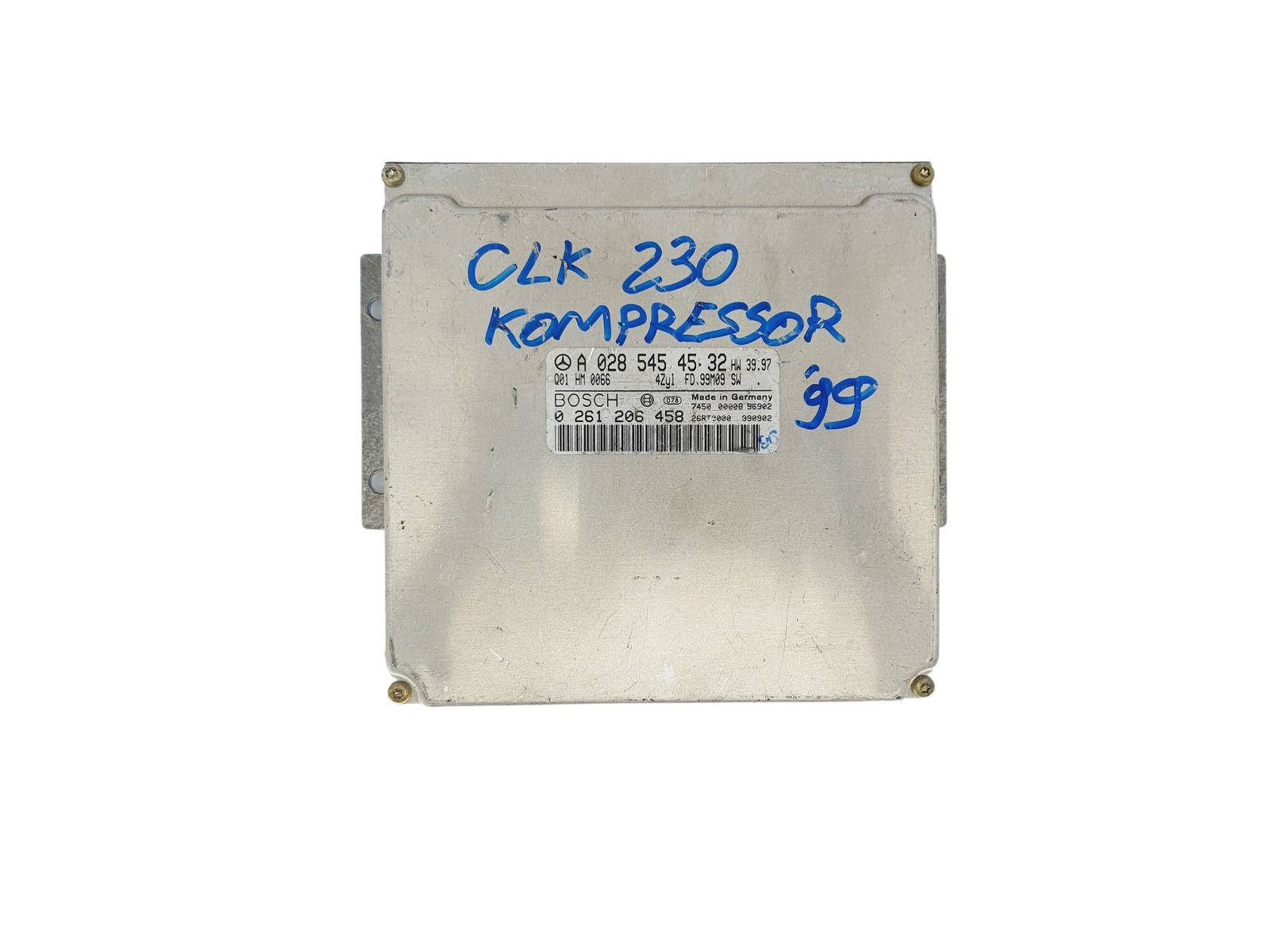 Styrenhet 0261206458 A0285454532 Mercedes Bosch main product photo