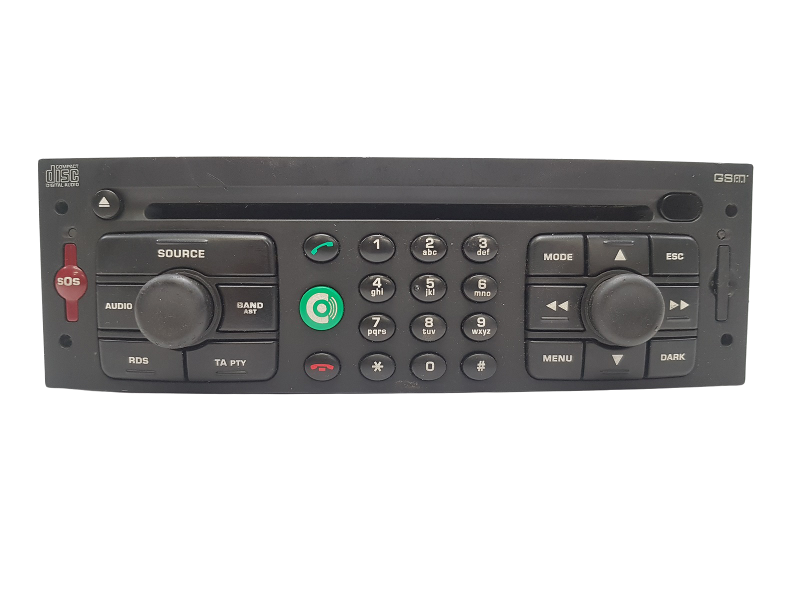 CD-radio Navi GSM Citroen Peugeot Lancia 14000706XT main product photo